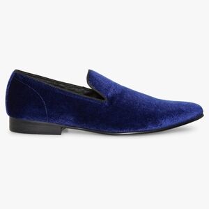 Steve Madden Laight blue Velvet Dress Shoes 11.5